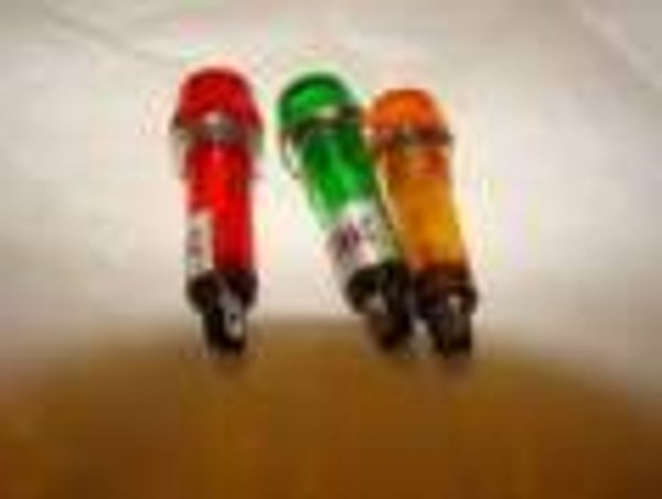 Voyants plastique 10mm multi tension - Code VOY 155