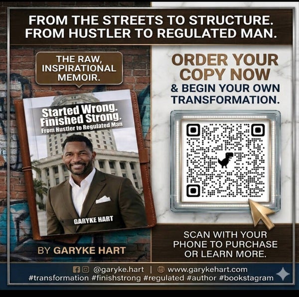 FROM THE STREETS TO STRUCTURE. FROM HUSTLER TO REGULATED MAN.