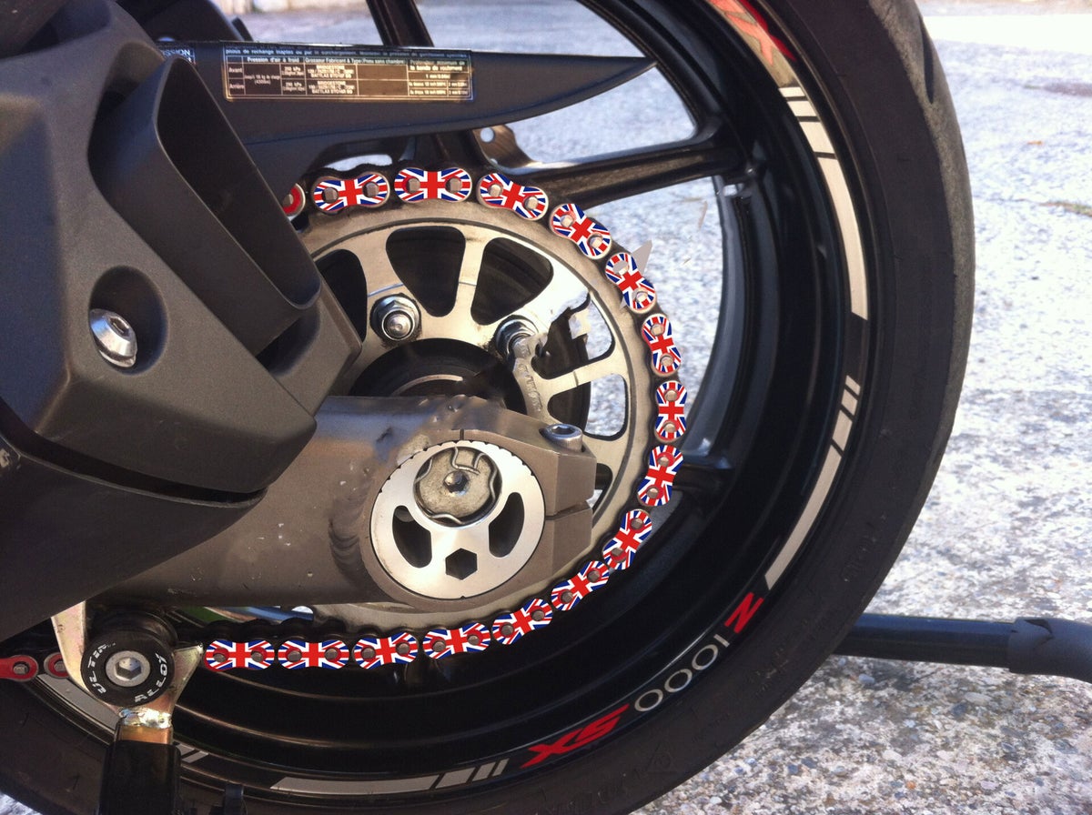Autocollants Réfléchissants Pour Jantes Moto Kawasaki Z650 – Bandes Colorées PVC – Faciles à Poser – Personnalisation Style