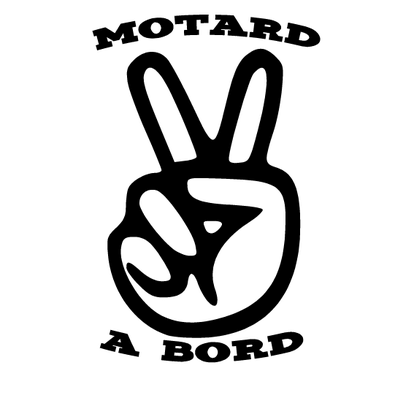 Motard à Bord - Mario | Autocollant Coeur J'aime - Foto 2