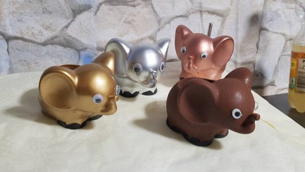 Aufbewahrungsbox, Blumenübertopf "Kleiner Elefant"