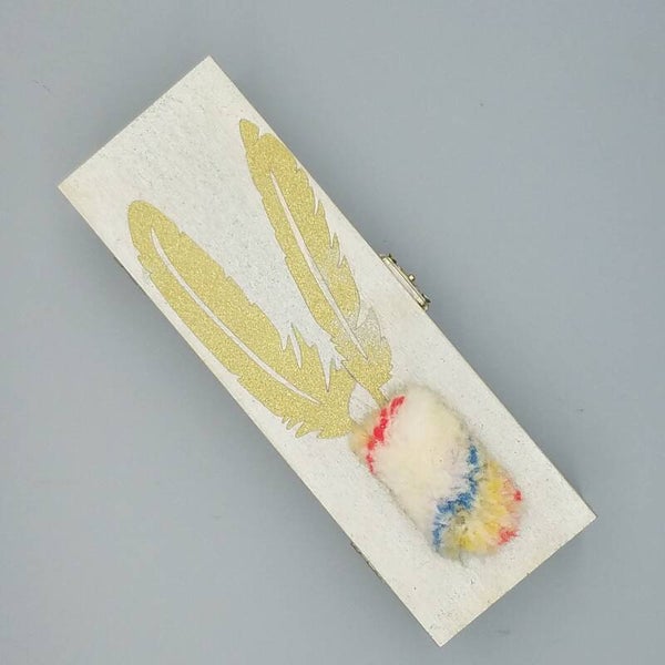 Utensilienbox aus Holz