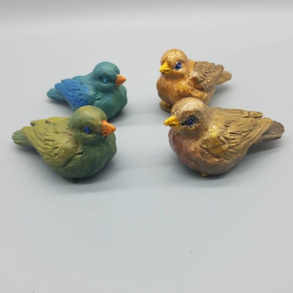 Vögel - handbemalt - Einzelstücke
