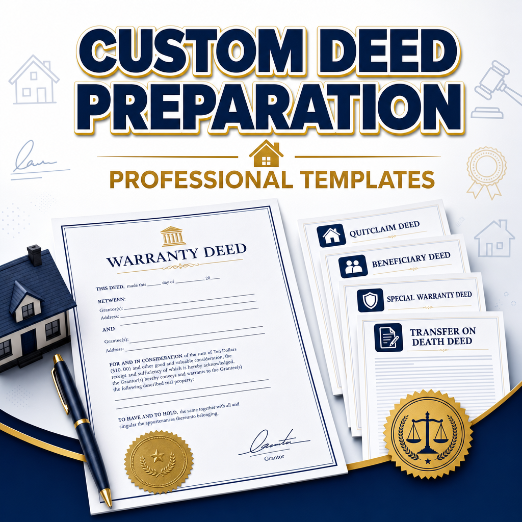 Custom Deed Preparation