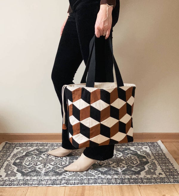 Quilted Somerset Tote Bag