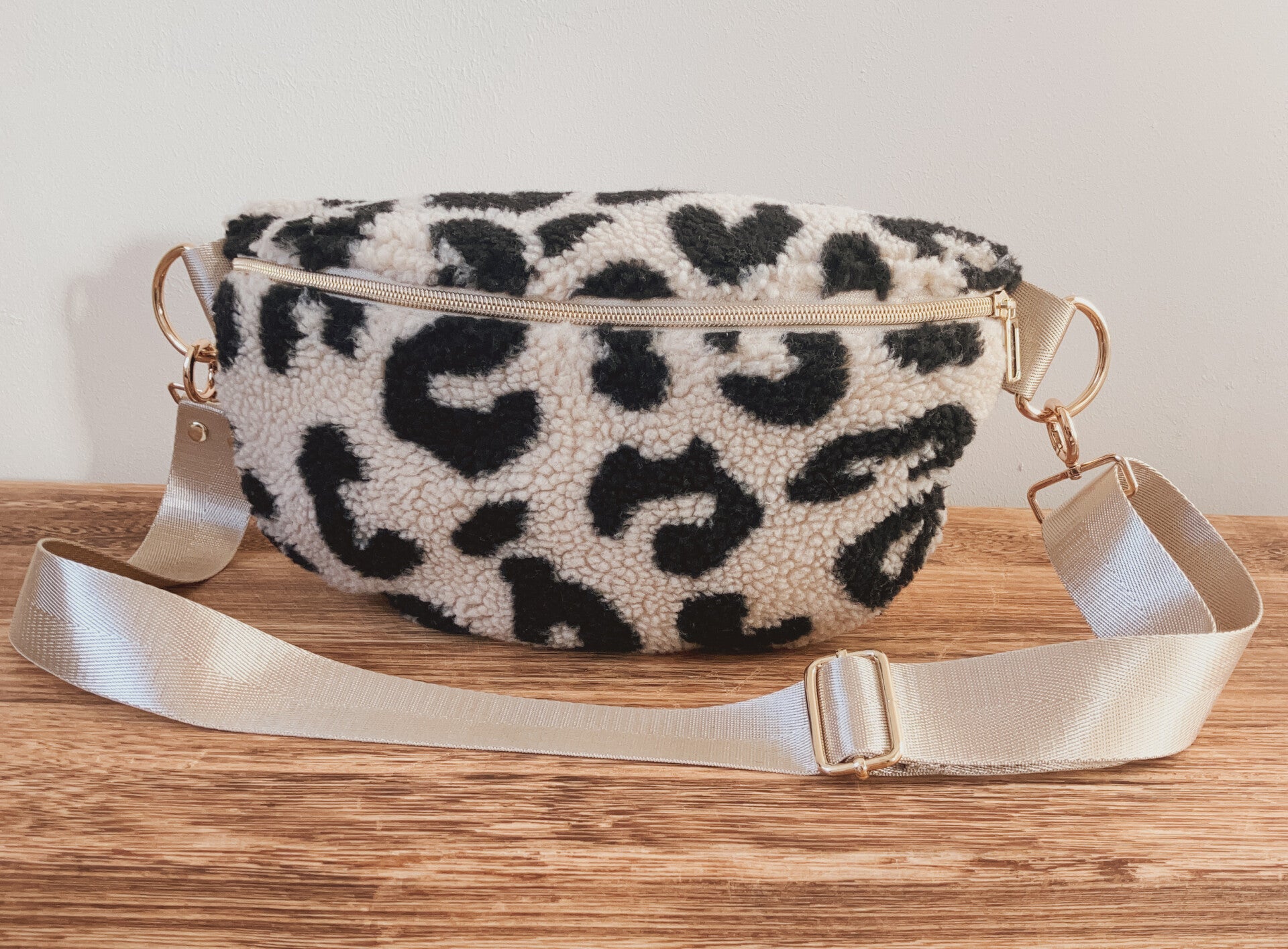 Zachte Teddy Crossbody Tas