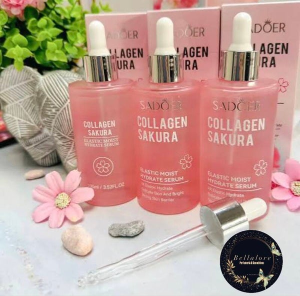 Serum de colágeno y  Sakura