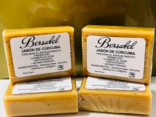 Jabón de cúrcuma
