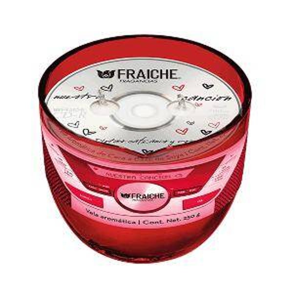 Vela aromática nuestra canción 250g