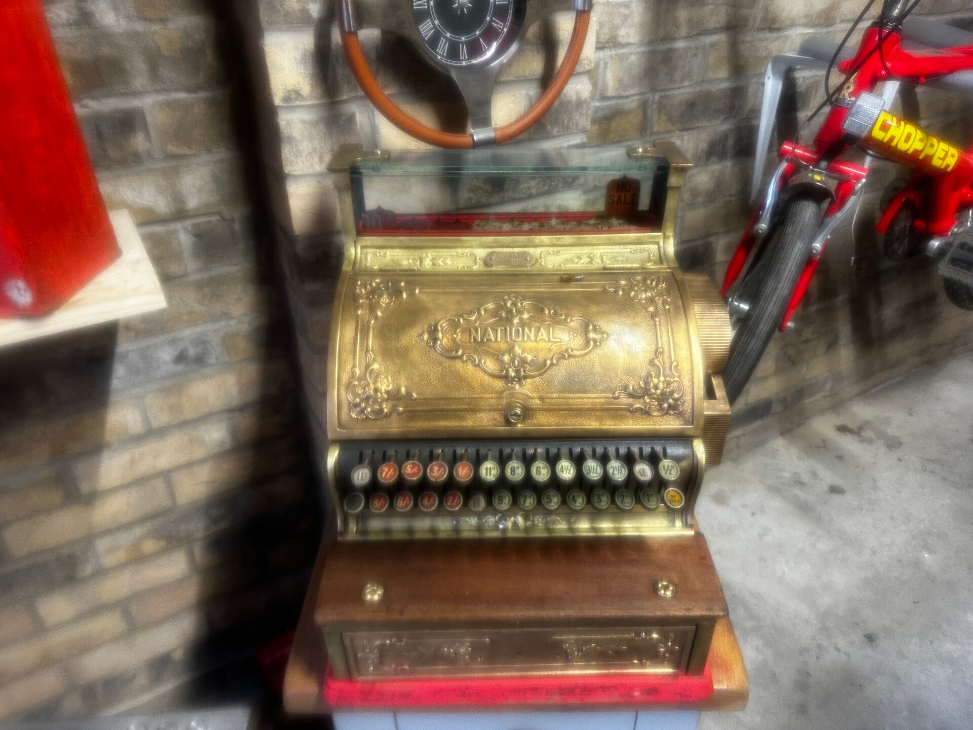 1931 national cash register till