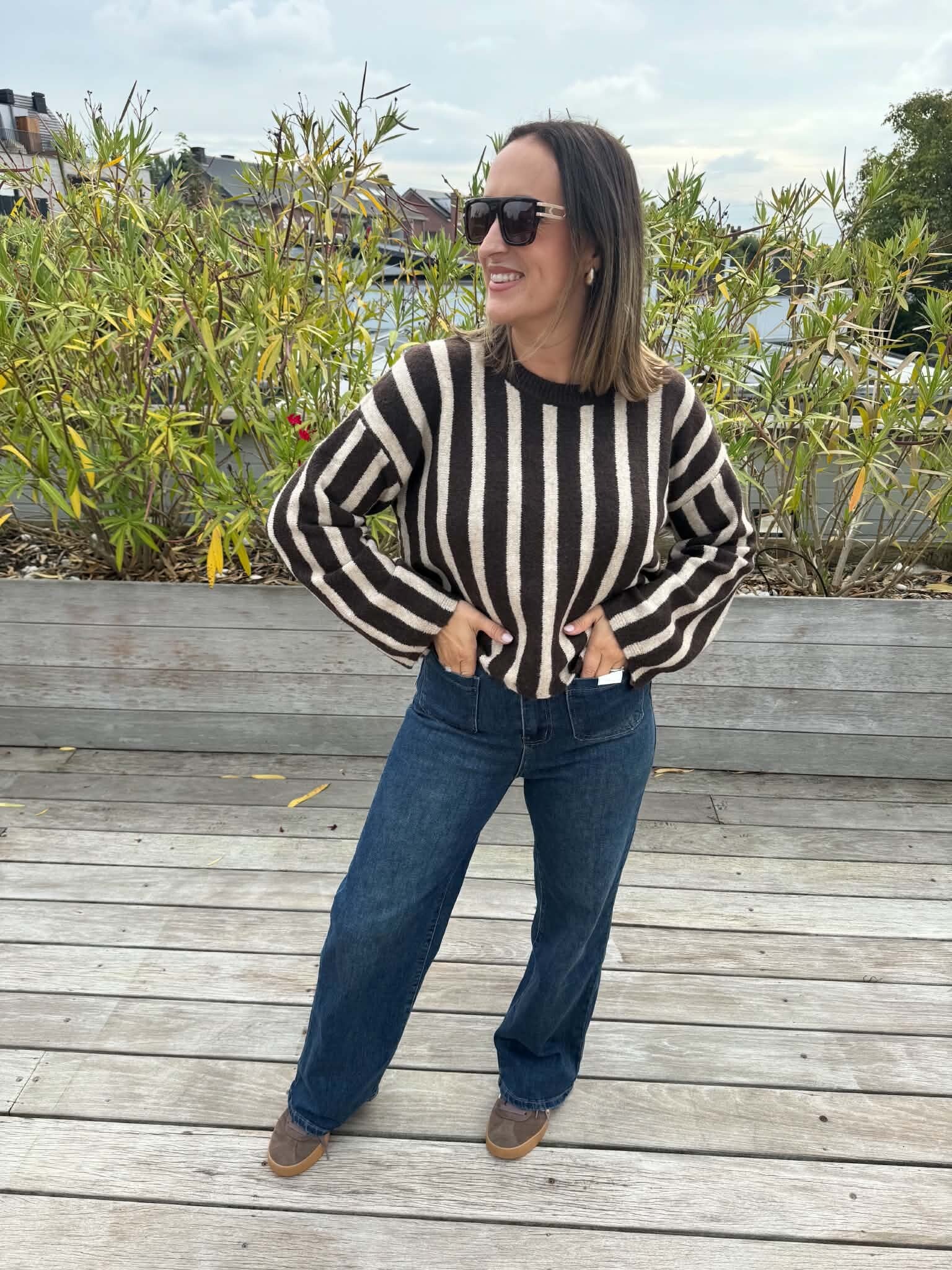 Amour sweater brown