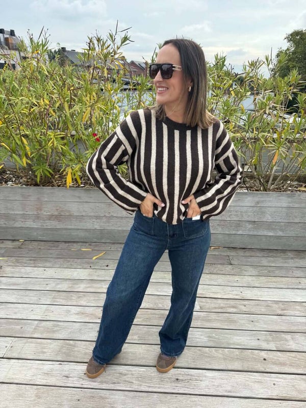 Amour sweater brown