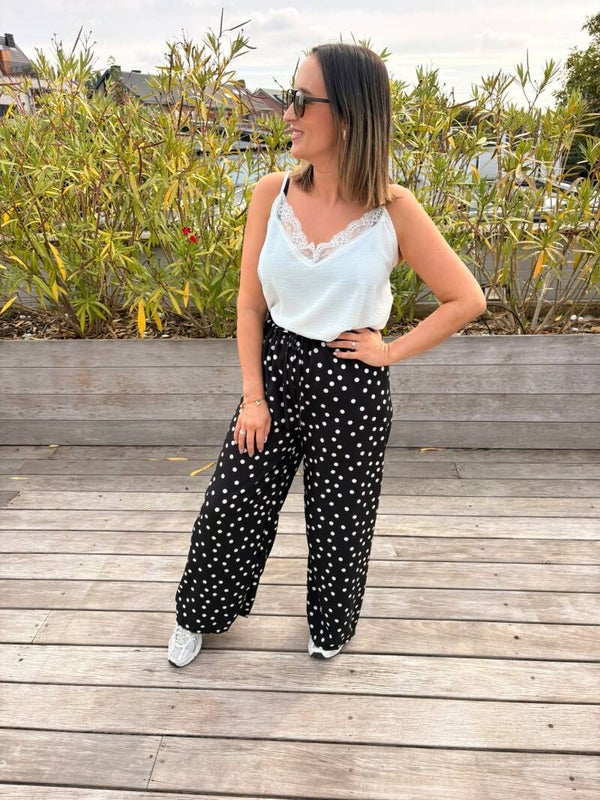 White basic top