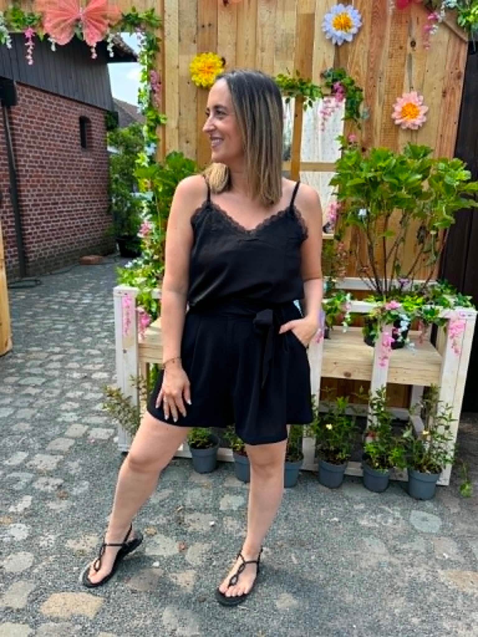 Little black shorts