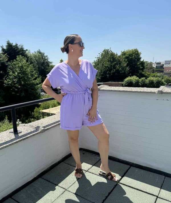 Playsuit lila