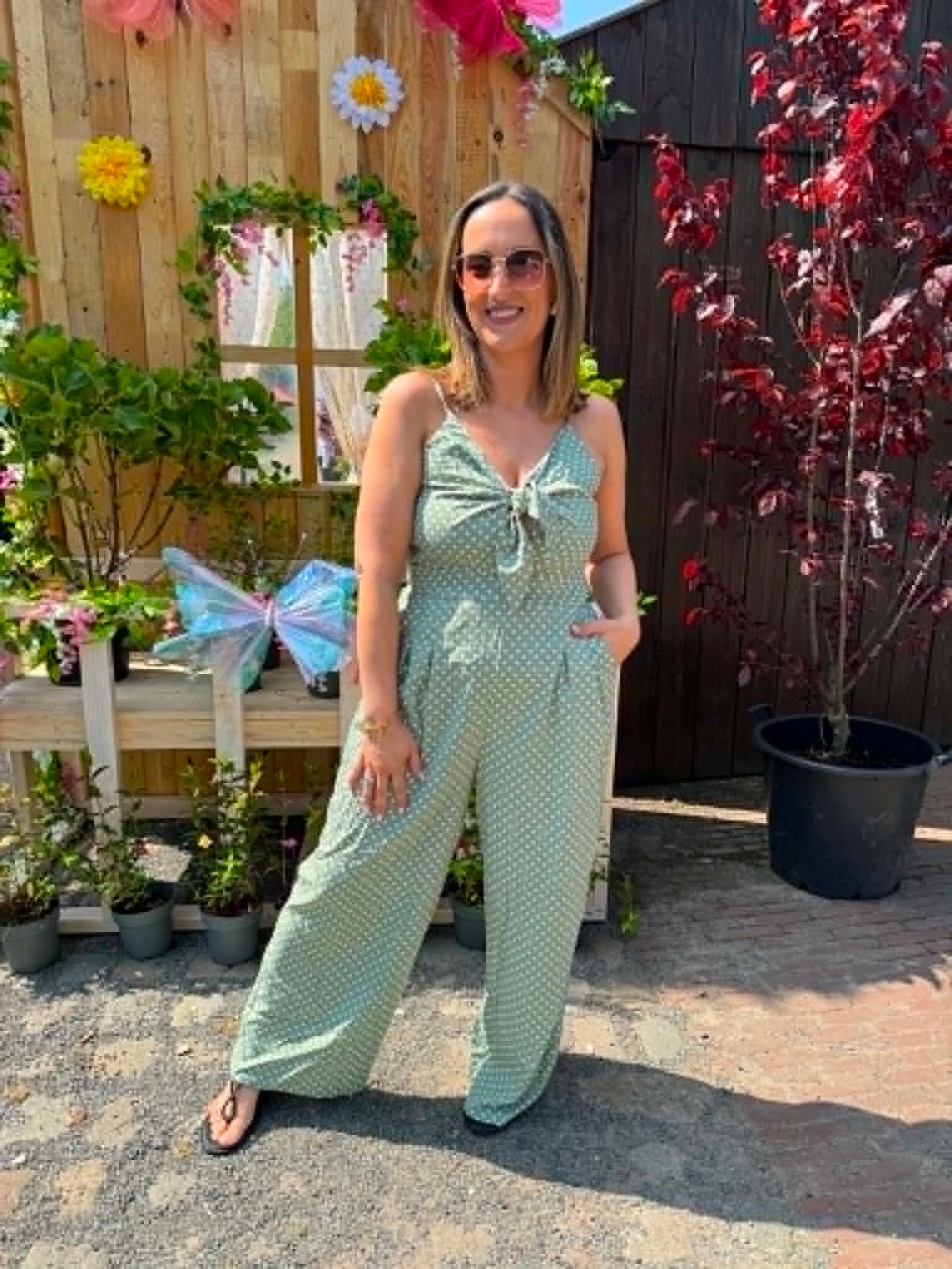 Polkadots jumpsuit