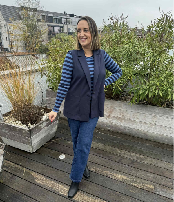 Sleeveless kostuum vest LAATSTE STUK