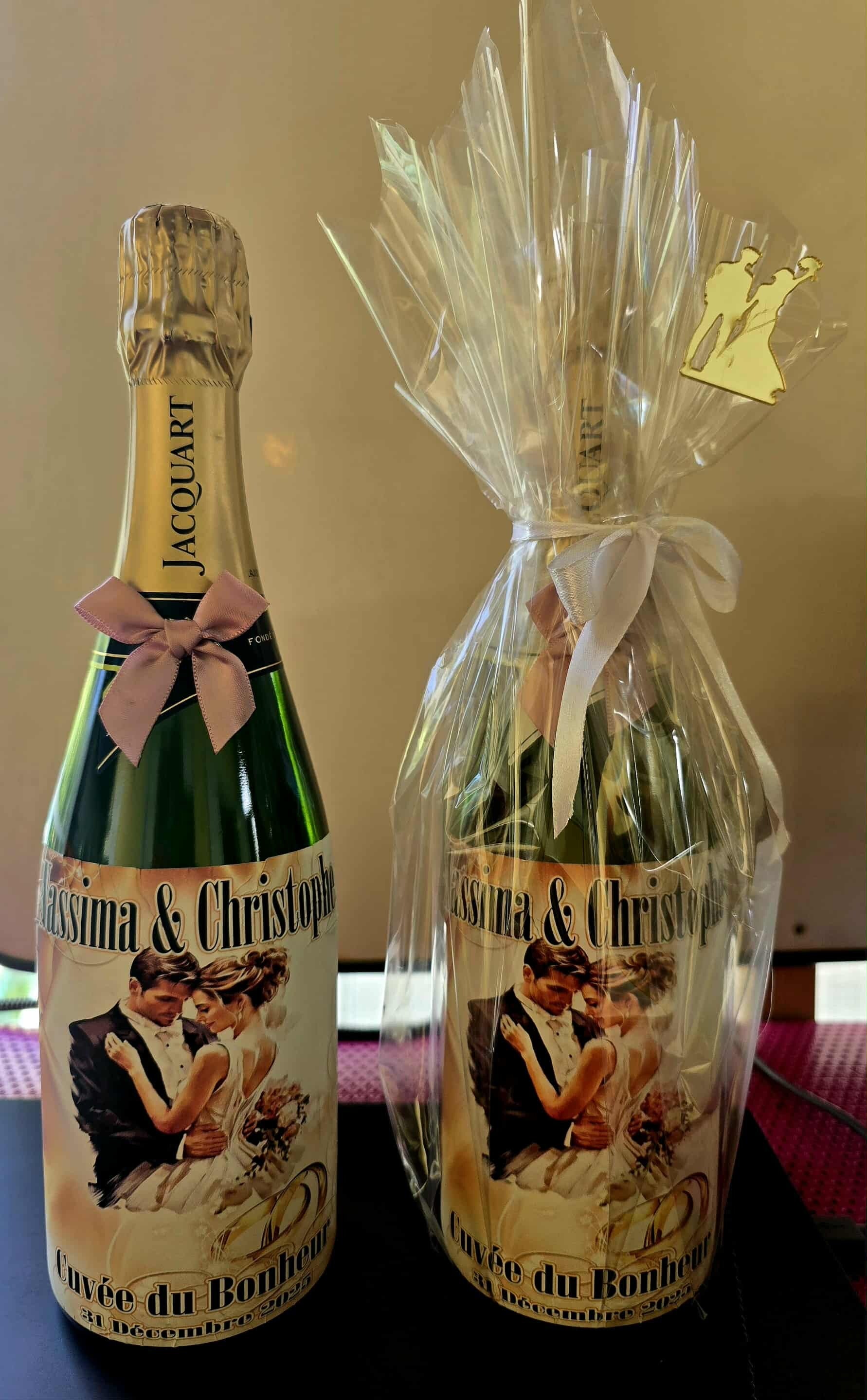 Étiquettes pour bouteilles