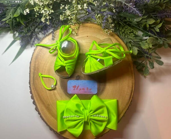 Hand made baby sandals size (0-3) (3-6) (6-9) (9-12)