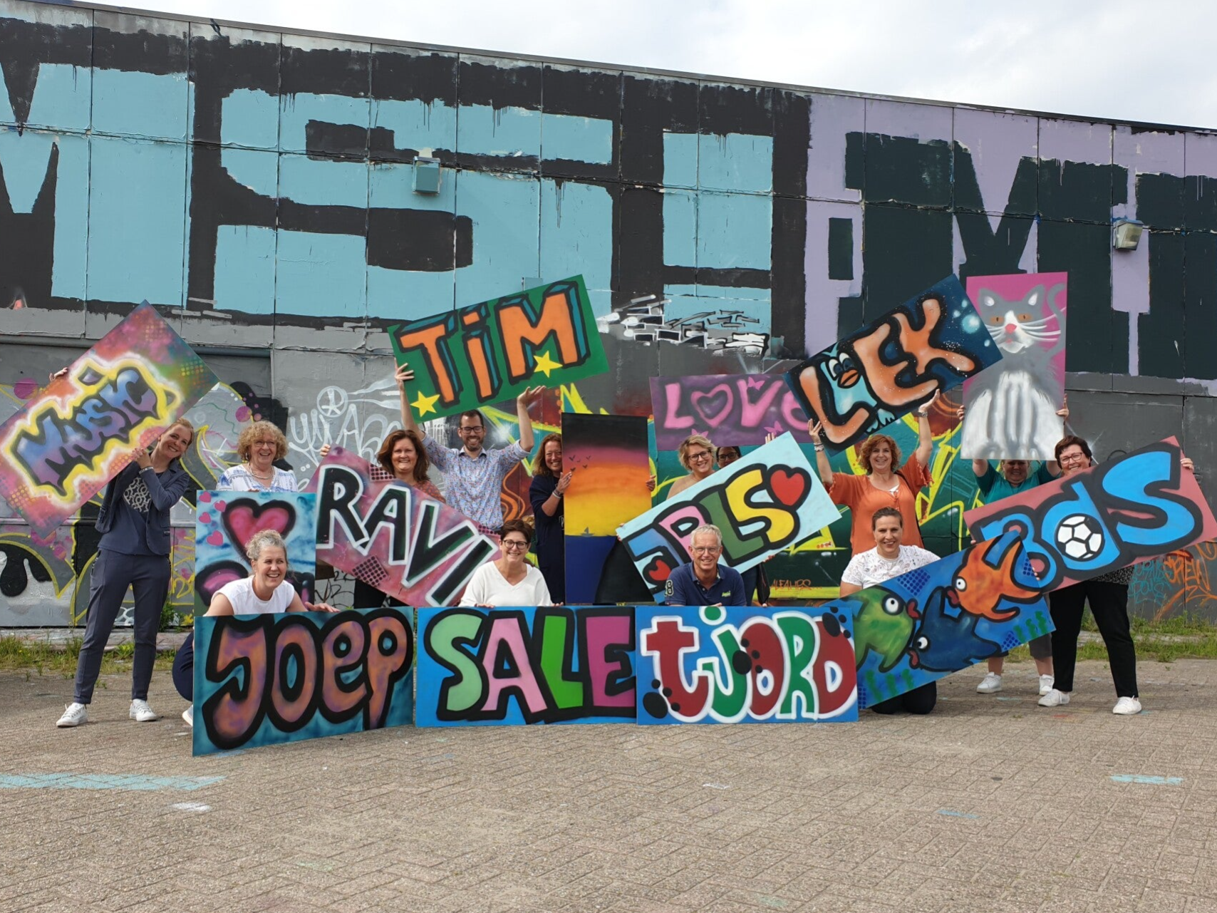 graffiti workshop voor volwassenen