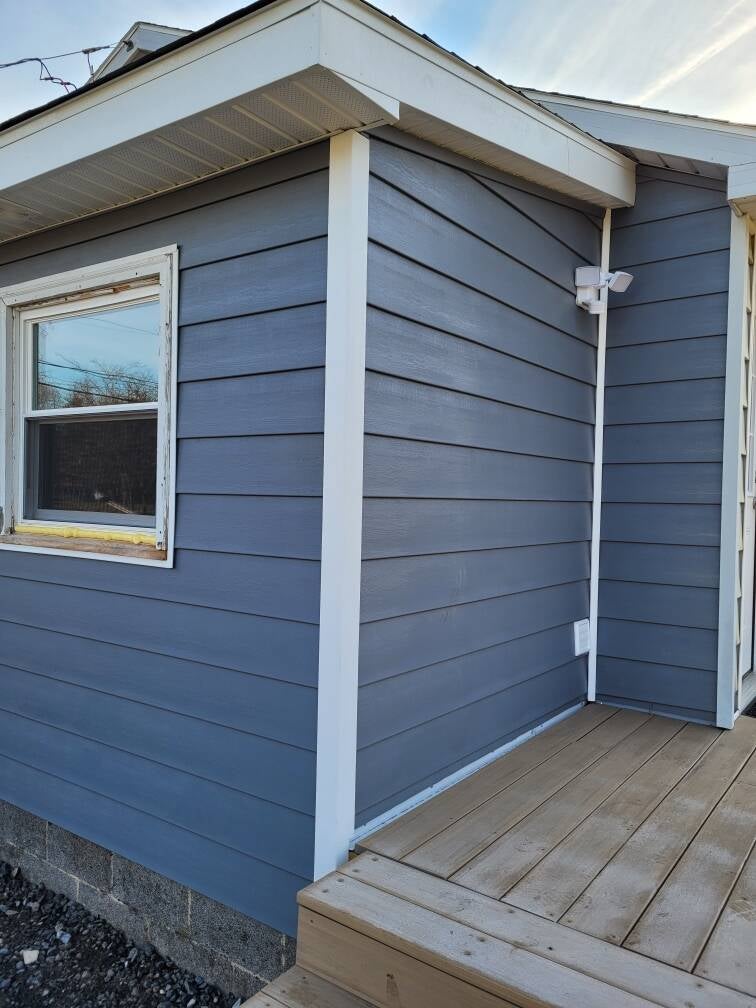exterior siding on addition