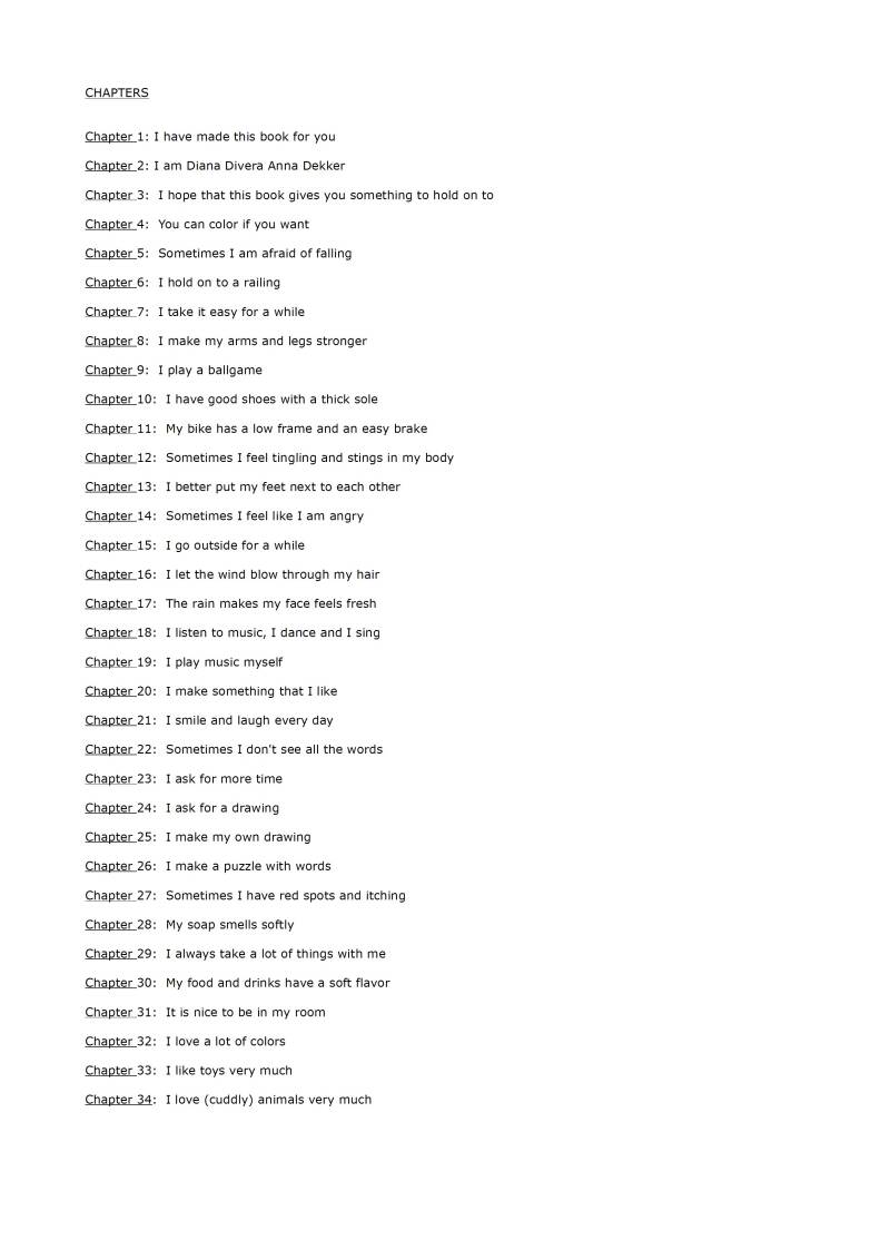 chapters short overviewchildren's book I step forward with an extra X
