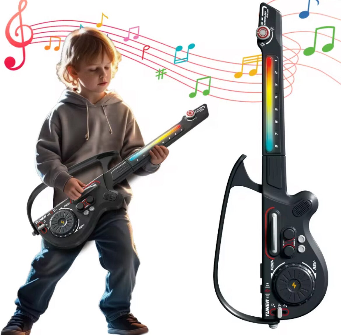 Elektrische speelgoed kindergitaar! Bluetooth- 2026