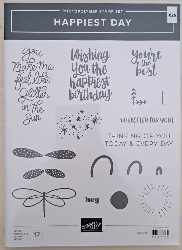 Happiest Day stempelset