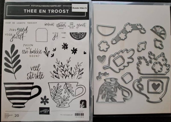 Thee en Troost Nederlandse stempelset met bijpassende stansen