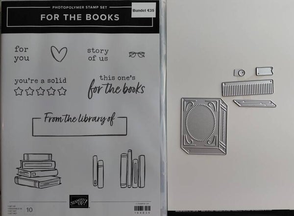 For the Books stempelset met bijbehorende stansen