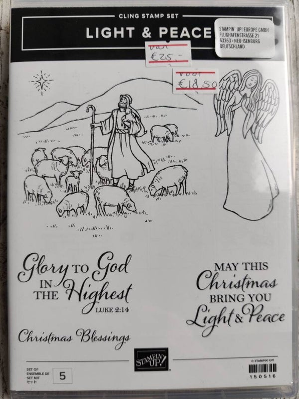 Light & Peace stempelset