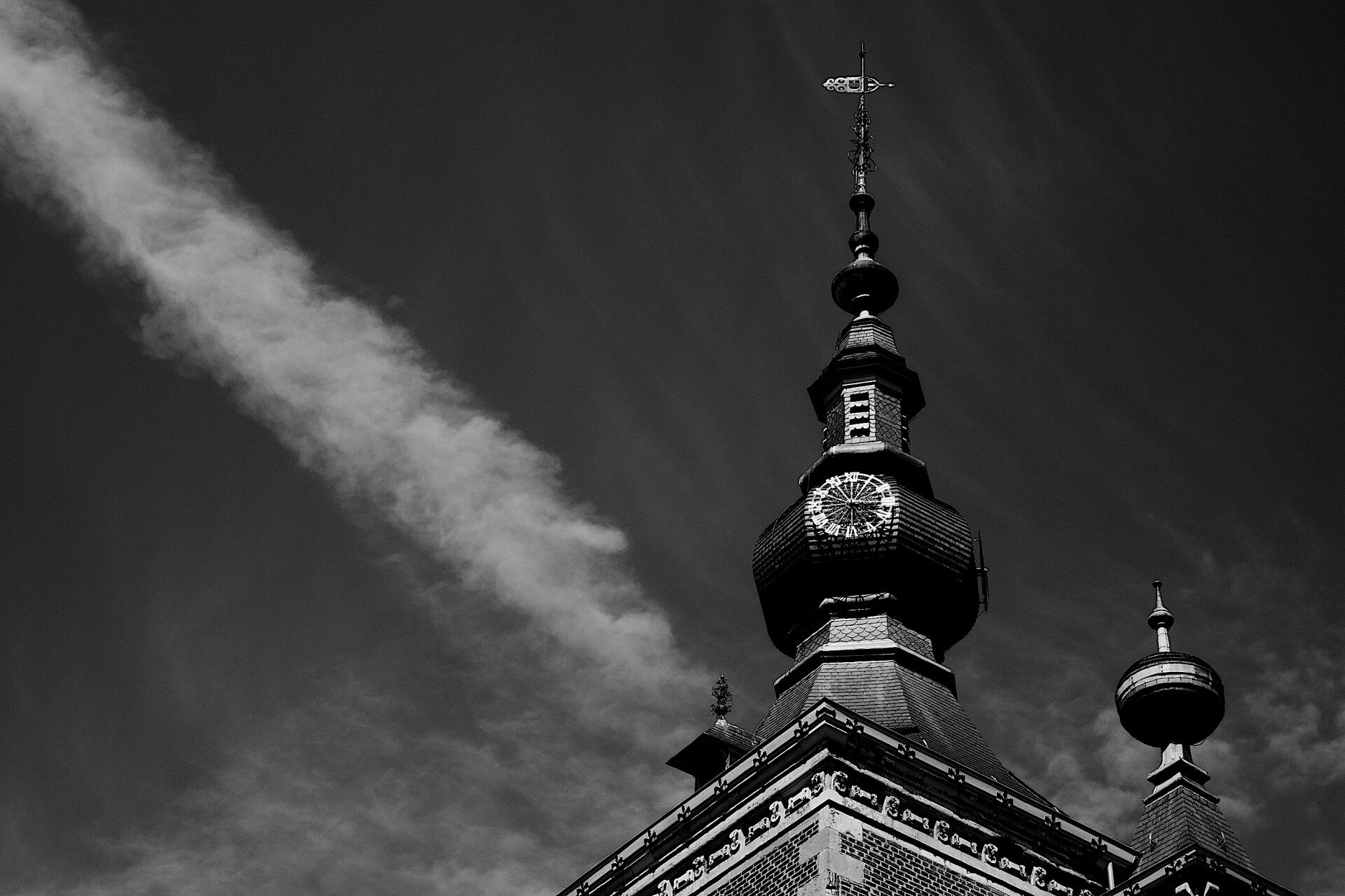 Clocktower castle of Eijsden