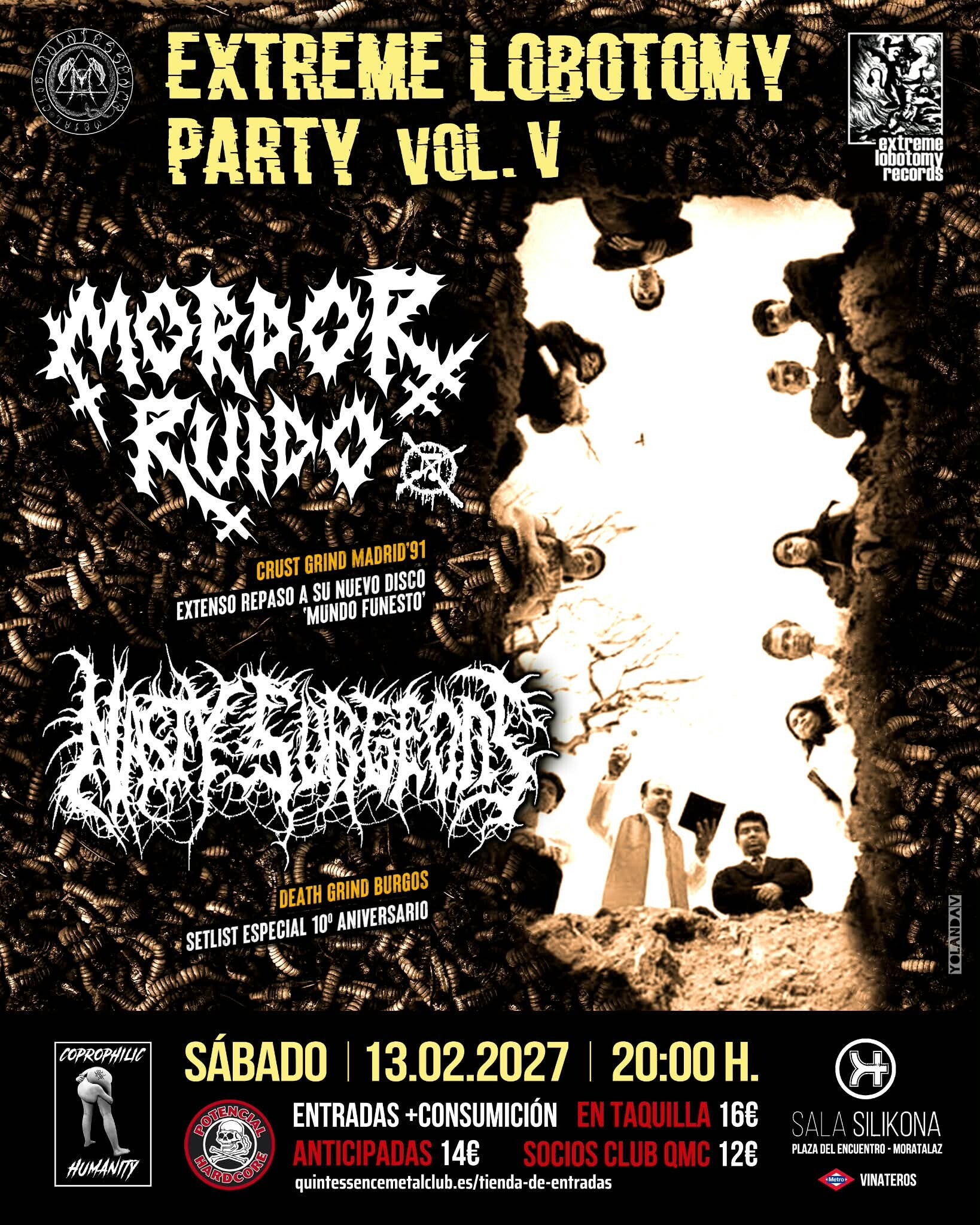 13/02/2027 - Extreme Lobotomy Party Vol. V