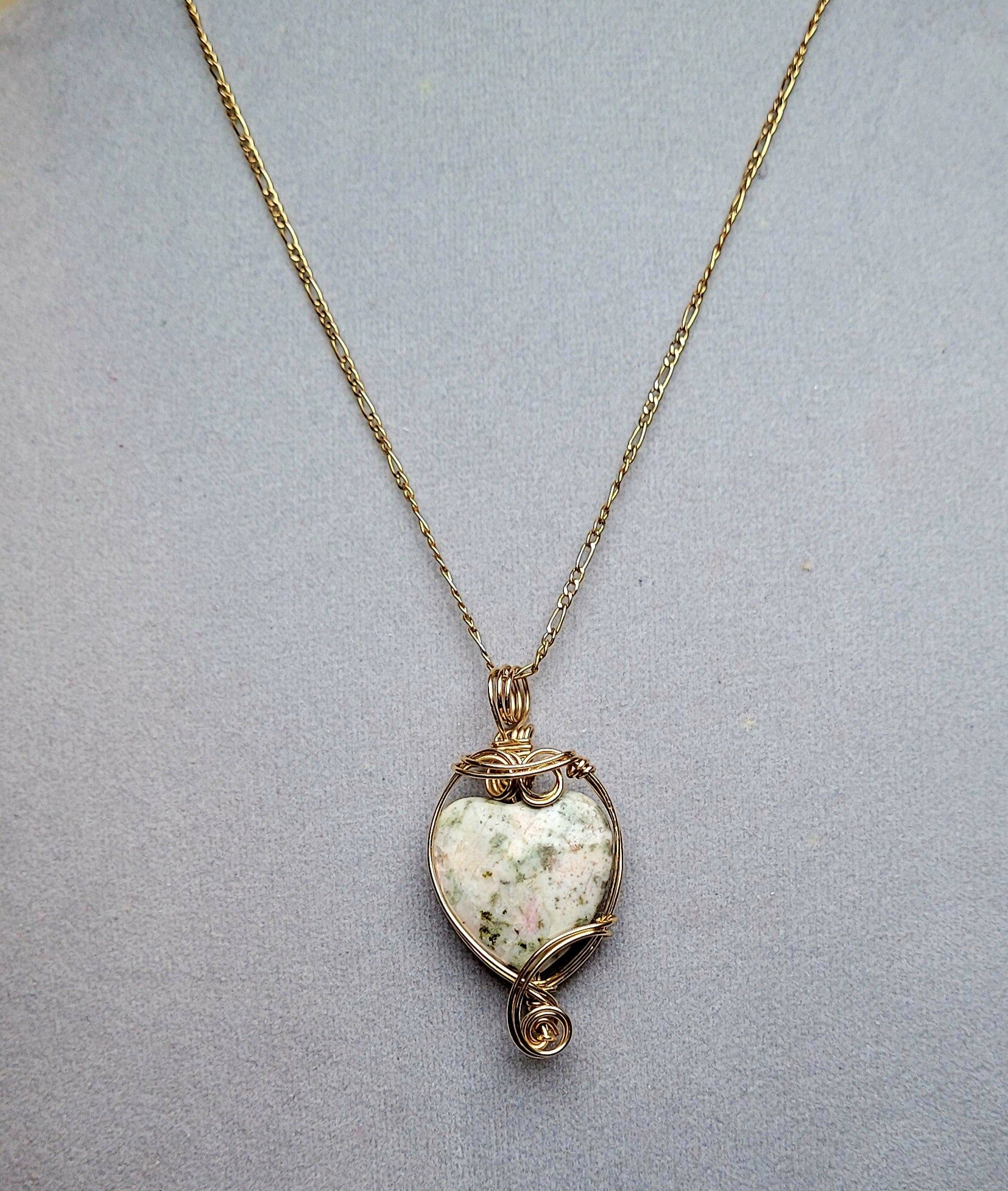Peace Jade Heart Necklace