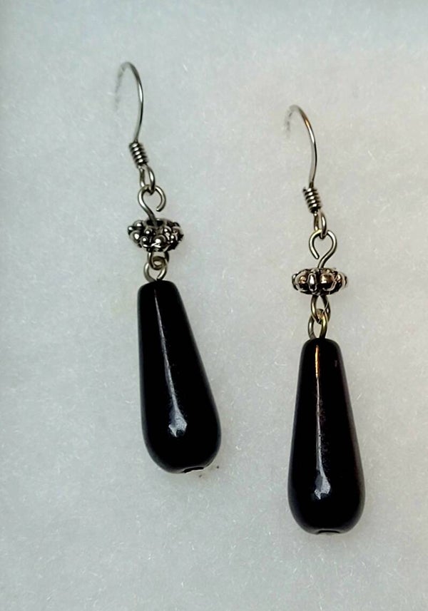 Black Onyx Earrings