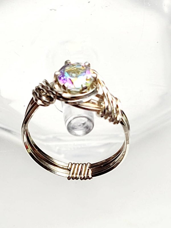 Mercury Mystic Topaz Ring
