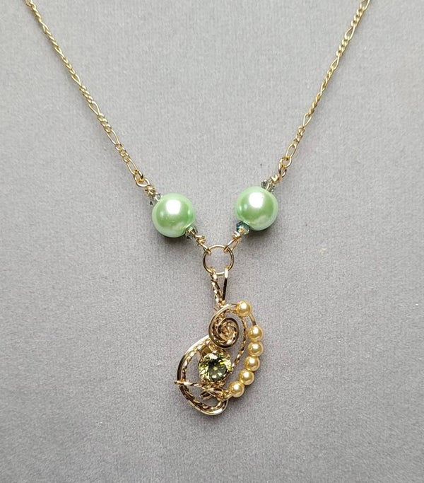 Peridot Gold Chain