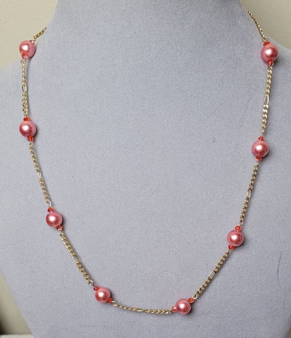 Gold Pearl Chain