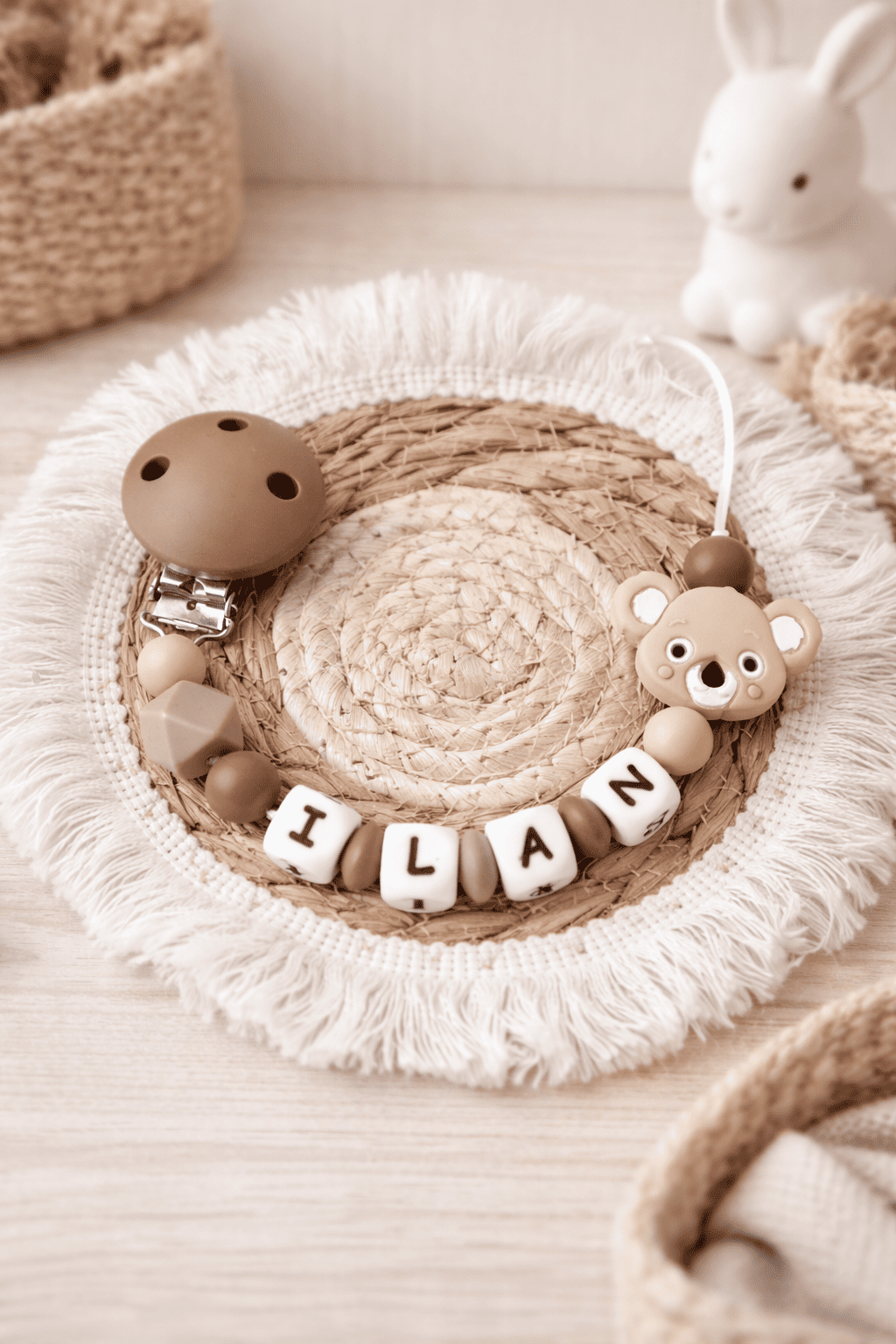 Attache tétine koala