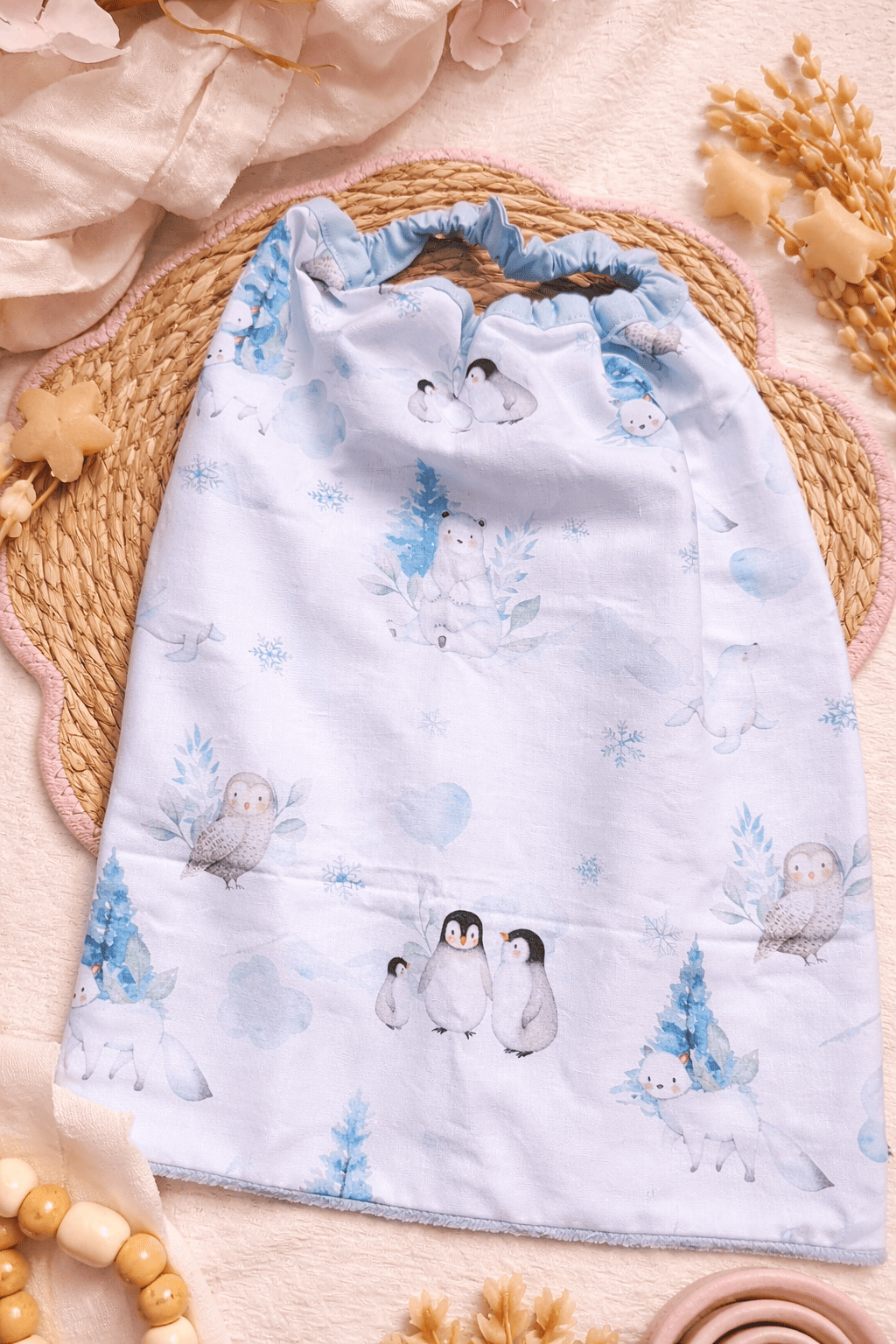 Bavoir animaux de la banquise