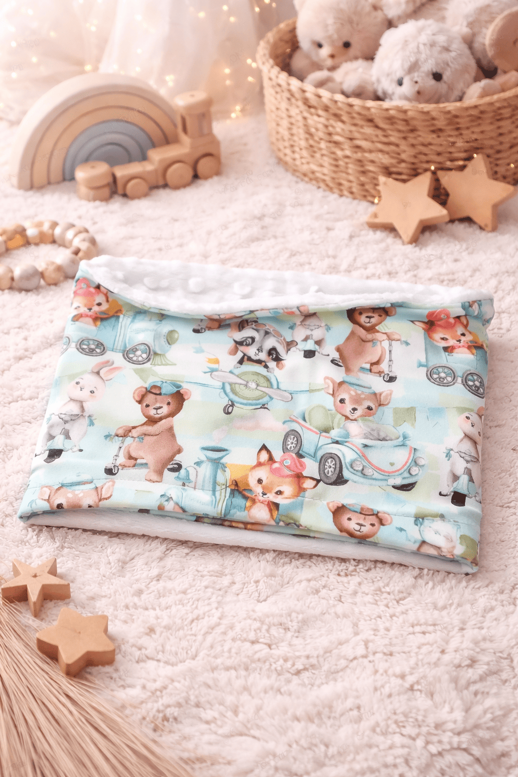 Tour de cou animaux de la forêt 2/5 ANS