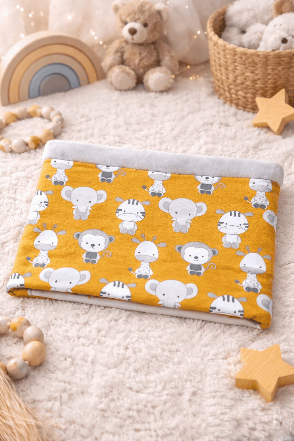 Tour de cou animaux savane 2/5 ANS