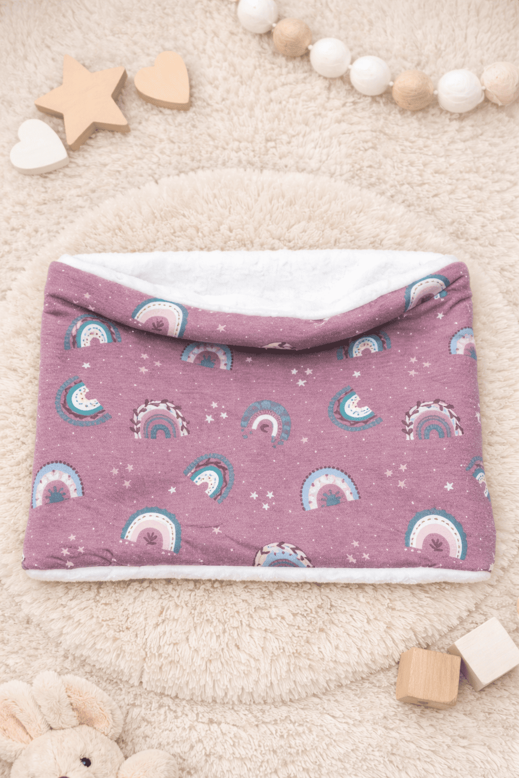 Tour de cou arc en ciel 2/5 ANS