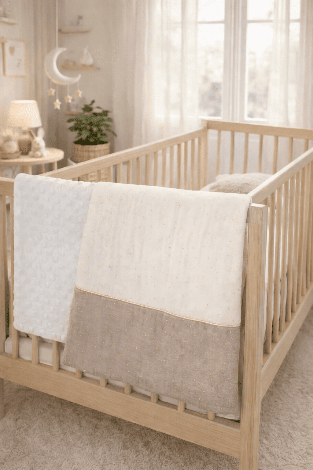 couverture bébé animaux forêt personnalisée