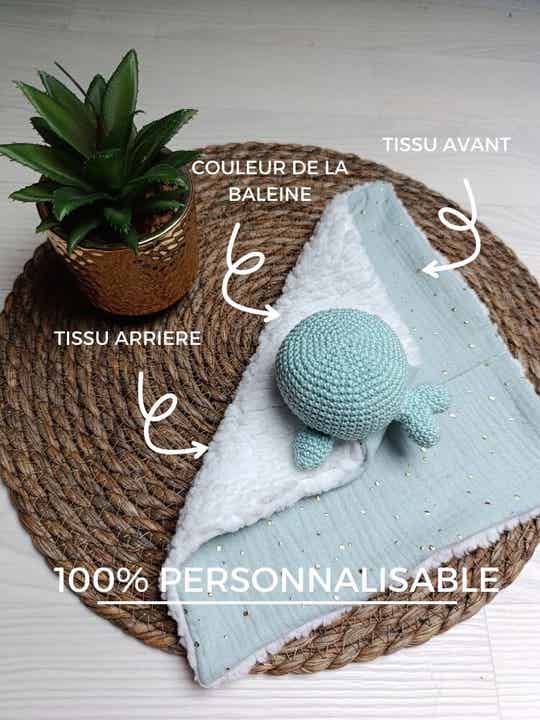 Doudou Baleine crochet