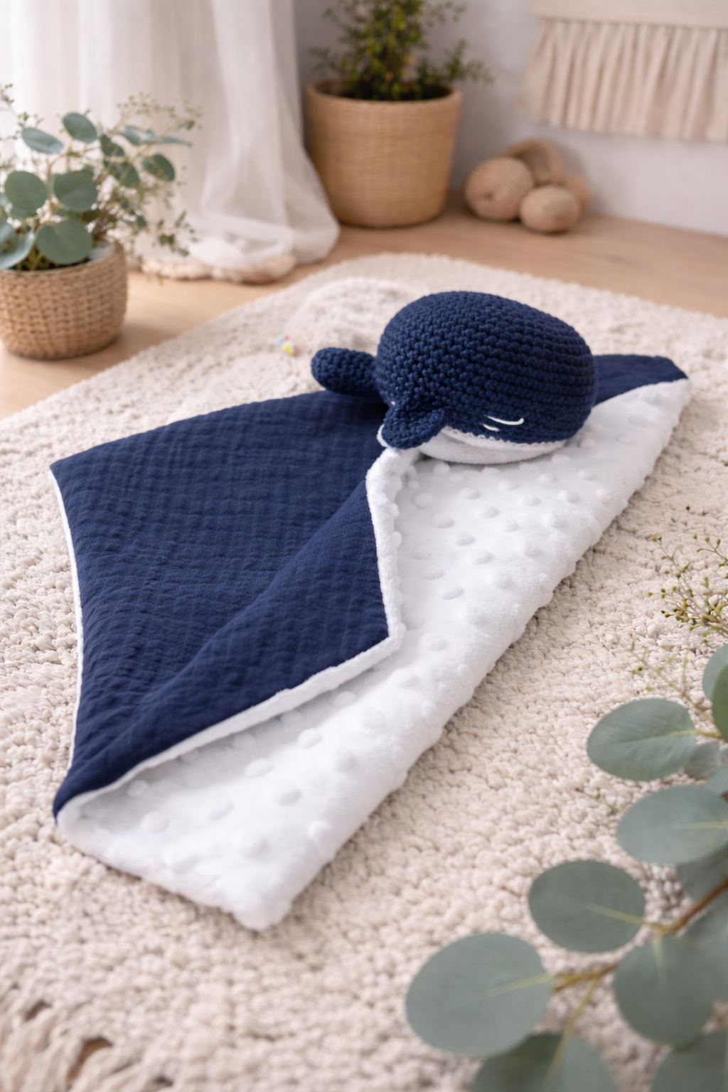 Doudou Baleine crochet