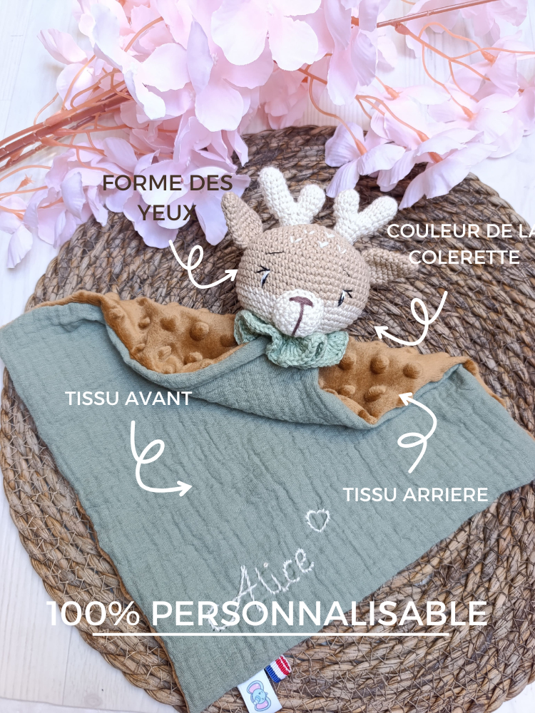 Doudou Biche crochet