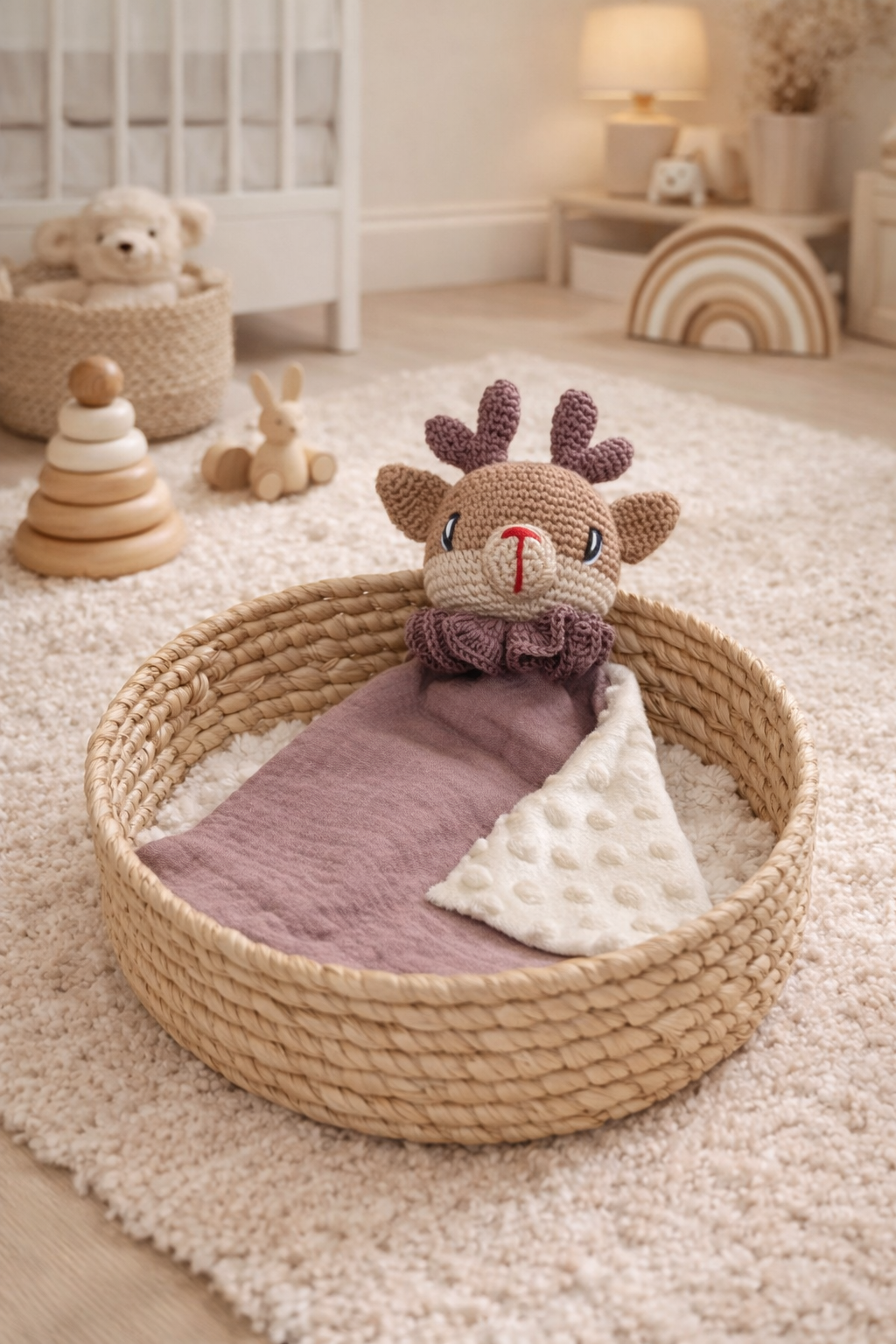 Doudou Renne crochet