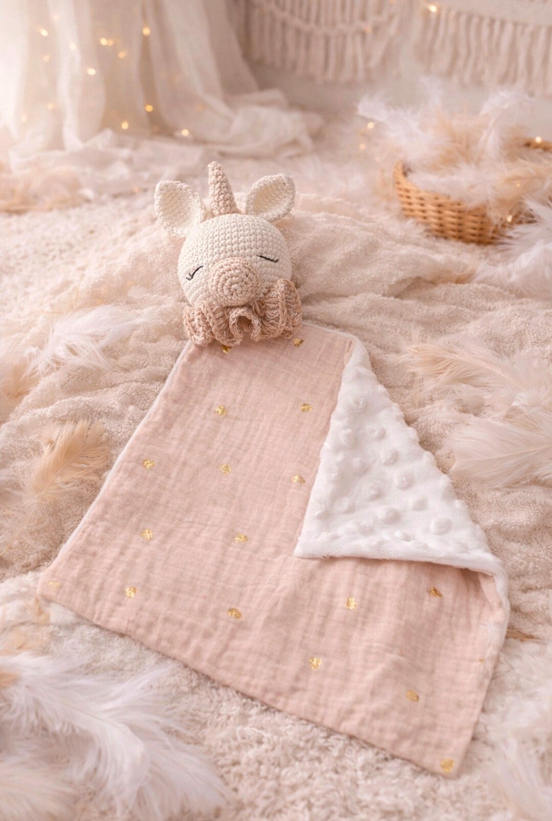 Doudou Licorne crochet