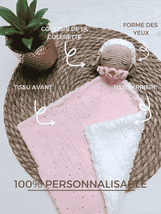 Doudou mouton crochet